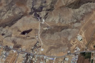 Israël a frappé des sites de stockage de missiles iraniens vers Kermanshah (archives). KEYSTONE/AP/Planet Labs PBC